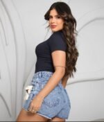 Short com Detalhe de Ursinho - Imagem 4