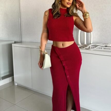 Conjunto Tricô Elegance